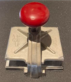 Vintage White Ace Stamp Press