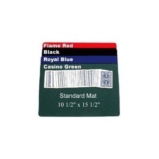 Performance Mat Standard, Casino Green 10.5 x 15 in