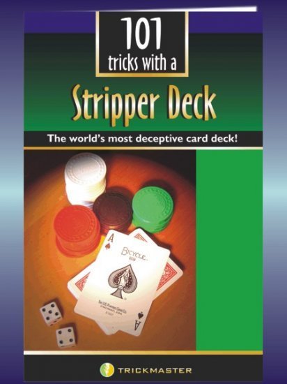 101 Tricks w/a Stripper Deck - Booklet by Trickmaster Magic