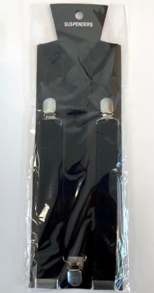 Suspenders 1 inch Black