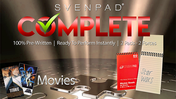 SvenPad® Complete - Movies Edition by Brett Barry and Phoenix Mentalist