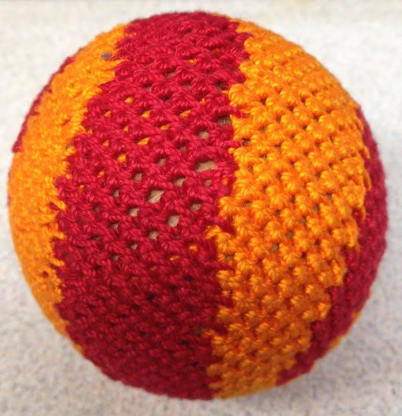 Load Ball, 2 inch - Swirl, Cork Orange/Red (M8)