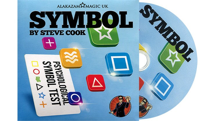 Symbol, DVD and Gimmick by Steve Cook Alakazam Magic UK