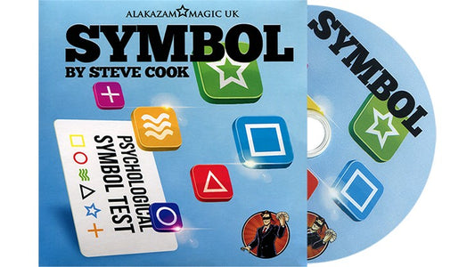 Symbol, DVD and Gimmick by Steve Cook Alakazam Magic UK