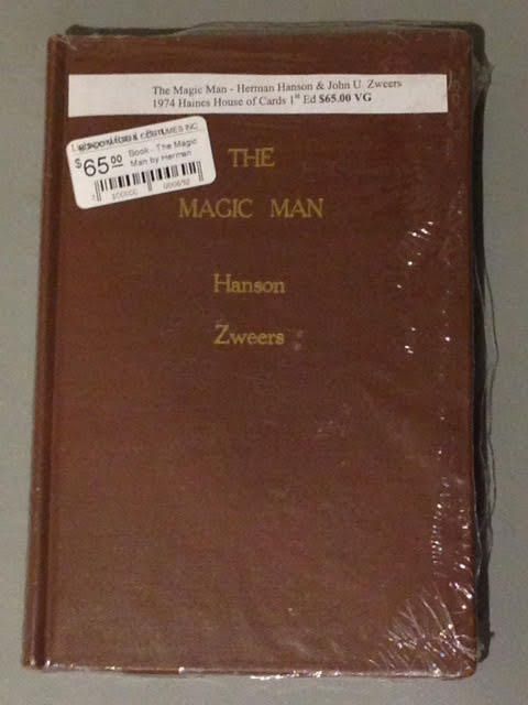 Book -  The Magic Man by Herman Hanson and John U. Zweers (M7)