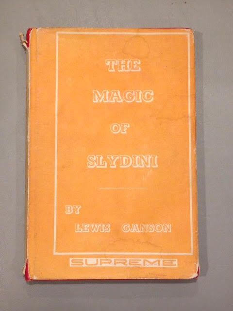 Book - USED The Magic Of Slydini by Lewis Ganson (M7)