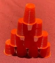 Thimble Set 10 pc. - Red