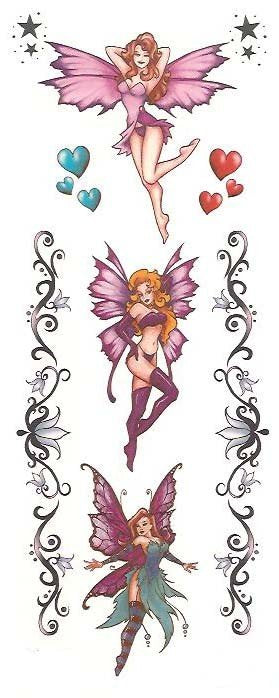 Fairy 1 Temporary Tattoos by Johnson And Mayer