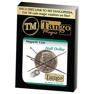 Magnetic Half Dollar Coin D0025 by Tango Magic