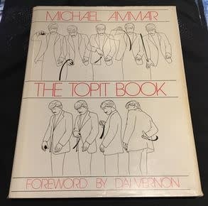 Book USED The Topit Book w/Pattern by Michael Ammar AUTOGRAPHED 1st Ed 1983 w/Dust Jacket G