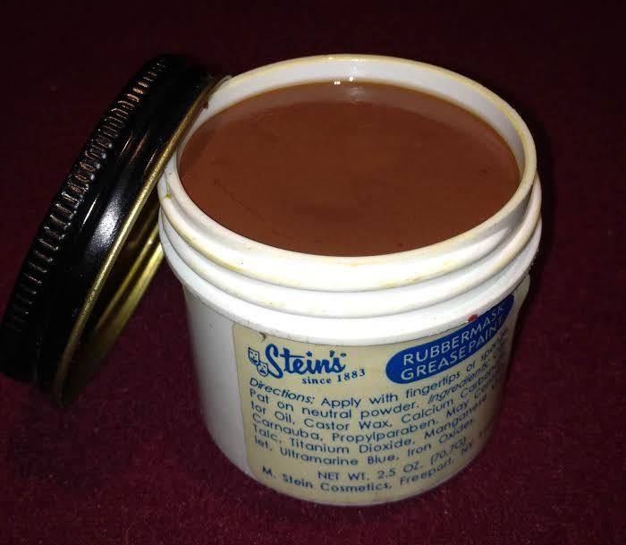 Rubber Mask Grease Paint - Dark Brown 2.5 oz