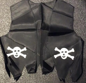 Childs Pirate Vest - One Size