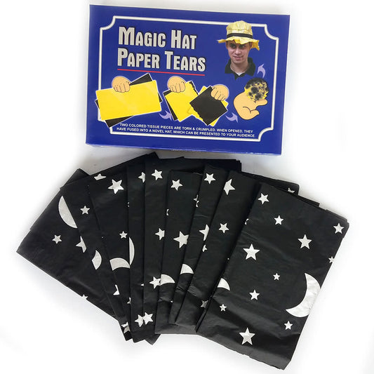 Magic Hat Paper Tears - Wizard  Hat Tears 12 Pack