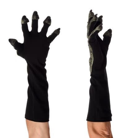 Green Witch Monster Gloves