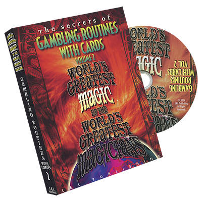 Pre-Viewed DVD Gambling Routines With Cards Vol. 2, World's Greatest no video case