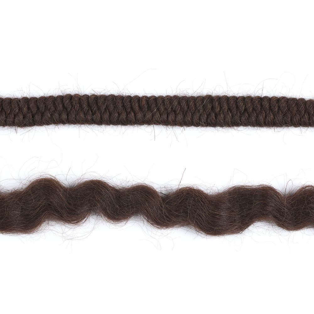 Crepe Hair Wool 36 inch Dark Brown by Ben Nye