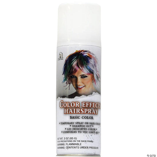 Color Effects Hairspray White