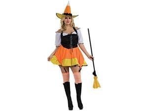 Candy Corn Witch - Plus Size 14-16