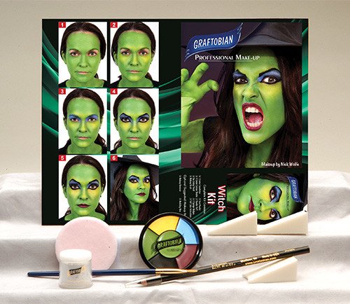 Witch Theatrical Make-Up Kit (C3)