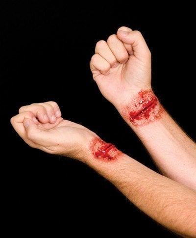 Slashed Wrists Appliance by Woochie