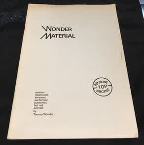 Book USED Wonder Material Almost Top Secret by Tommy Wonder Pamphlet VG