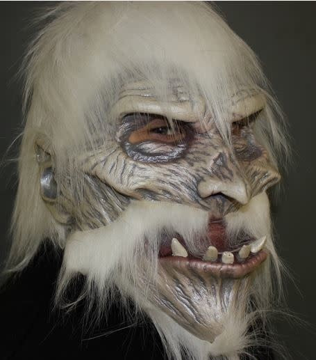 Mask White Warrior