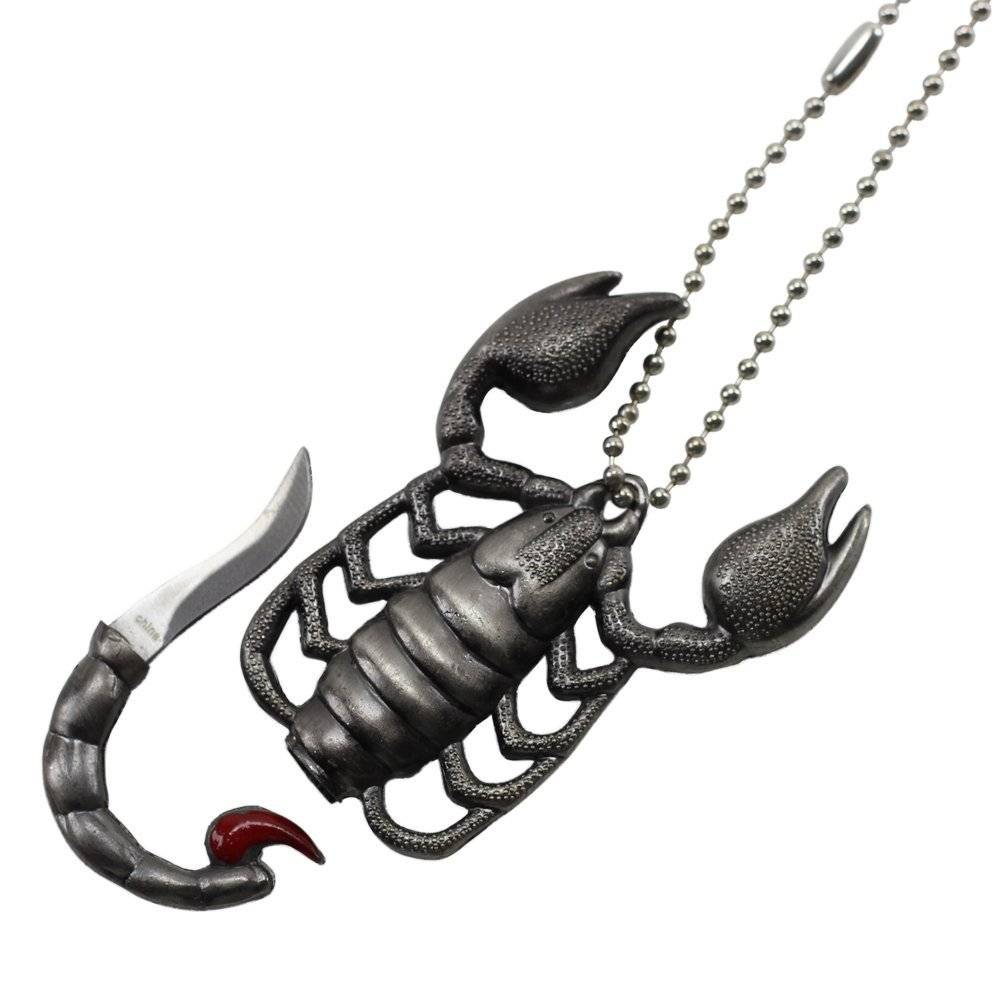 Scorpion Necklace Knife With Hidden Blade