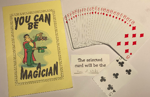 Card - You Can Be A Magician by Chuck Hayes (M10)